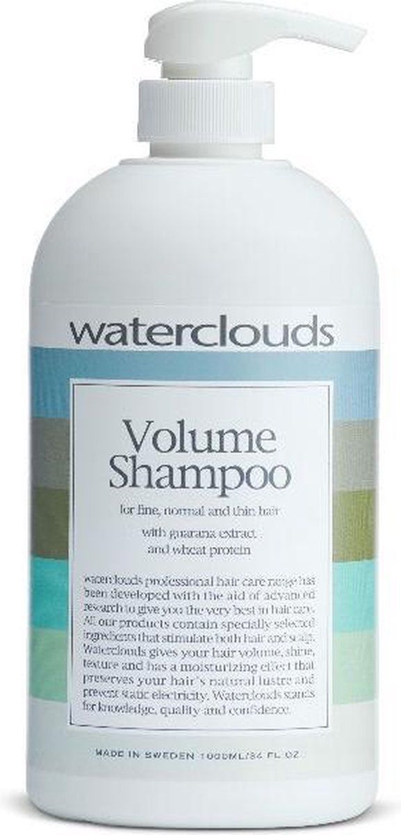 waterclouds Volume Shampoo - 1000 ml met pomp