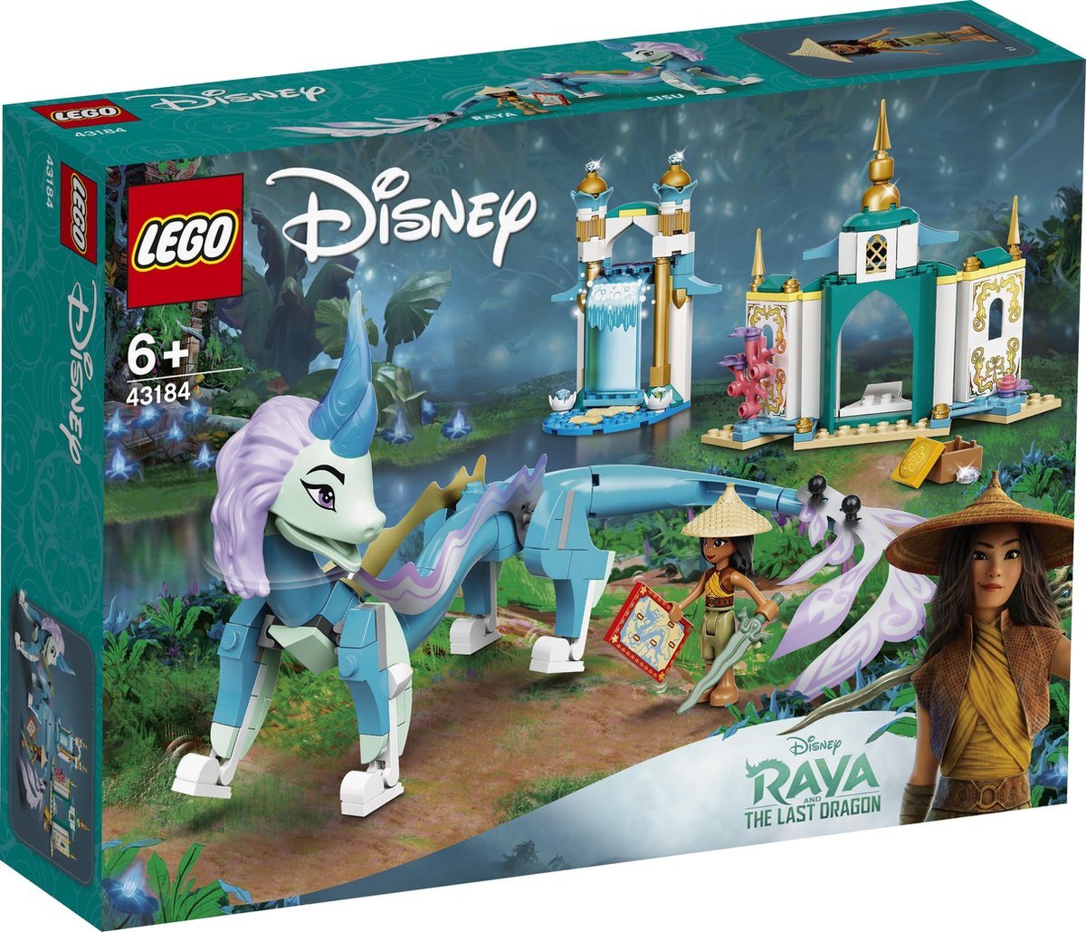 lego Disney Raya en Sisu Draak