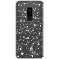 Samsung Galaxy S9 Plus Lignes etoilees bedrukt siliconen hoesje