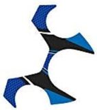 Puig 6910A Protector voor schacht Yamaha XJ6/s 09-13 blauw