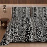 PETTI Artigiani Italiani Winterdekbed 220 × 260 cm, Animalier 05 | bedrukt en omkeerbaar, microvezel, 300 g/m², gemaakt in Italië