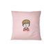 Bona Basics Decoratieve kussenhoes Lichtroze 45x45 cm