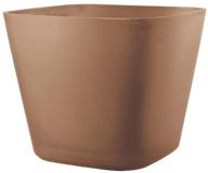 Deroma Origin pot carré - 28 x 23,5 cm - 12 L - Terre cuite
