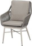 AVH-Collectie Tivoli dining tuinstoel natural sand rope latte