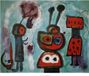 Your Decoration B.V. Impression d'art Joan Miró - Loiseau au regard calme 80x60cm