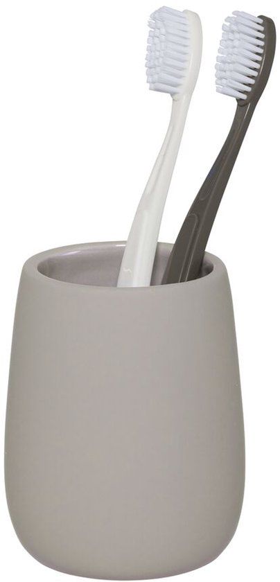 Sealskin Mireli Tandenborstelbeker Vrijstaand Greige Keramiek 9.8 cm