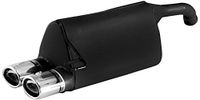 Sportuitlaat Kia Sportuitlaat compatibel met Kia Picanto 1.0i 45kW/1.1i 48kW 2004-2011 2x 95x65mm