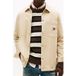 Tommy Hilfiger Oversized Fit Herringbone Twill Overshirt Gulf Sand