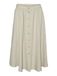 VERO MODA Vmmelaney H/W Button Calf Skirt Wvn Ga Damesrok