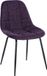 CLP Tom Eetkamerstoel - Zonder armleuning - Fauteuil - purper Stof