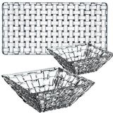 Nachtmann Bossa Nova Serveerschaal Vintage 28.0x14.0cm en kommetjes 12.0x12.0cm