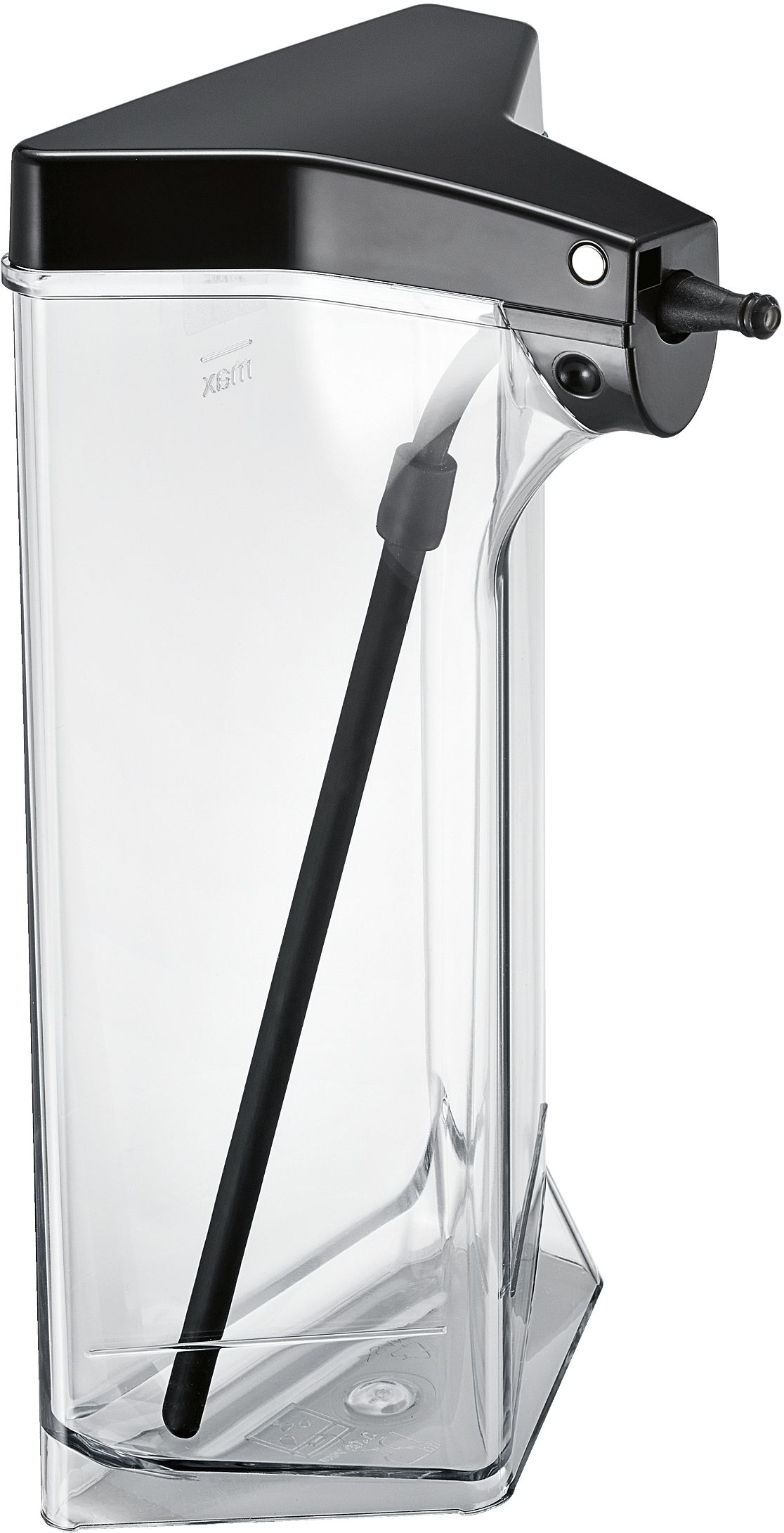 Siemens TZ90009 Melkslang - Zwart/Transparant - Voor Siemens EQ.9