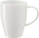 Bellatio Design Paris Koffie mokken/bekers - ivoor wit - 350 ml