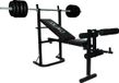 Gymstick Banc de musculation avec 40kg poids - Banc de musculation
