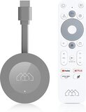 Homatics Google TV Dongle G 4K UHD - Chromecast - Google en Netflix Gecertificeerd - Google Stemassistent Compatible