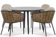 Lifestyle Garden Furniture Lifestyle Lifestyle Nice/Vienna 120 cm dining tuinset 5-delig