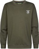 Petrol Industries Jongens Sweater met print Steelhill - Grijs - Maat 176