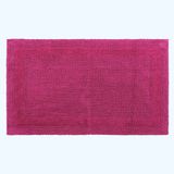 Homescapes tapis de bain framboise 50x80 cm coton