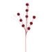 Decoratieve tak rode glitter 70 cm