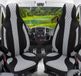 Bremer Sitzbezüge Premium Camper stoelhoezen voor Laika WPL401 Zwart/Grijs
