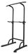 Station de musculation réglable - Station de dips avec barre de traction - Poignées en forme de A - Hauteur 168,91–210,06 cm - Charge maximale 149 kg - Multifonctionnel - Noir
