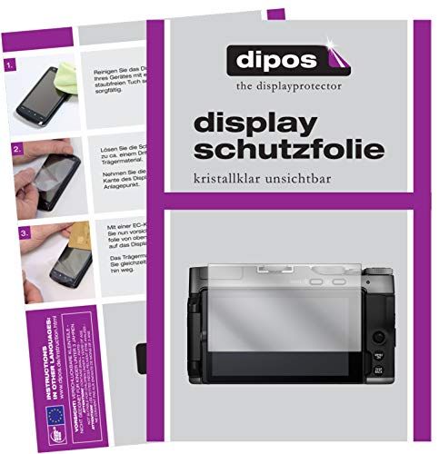 dipos I 6X beschermfolie helder compatibel met Fujifilm X-A7 folie displaybeschermfolie
