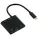 Hama 00135729 Laptop Dock & Poortreplicator Zwart