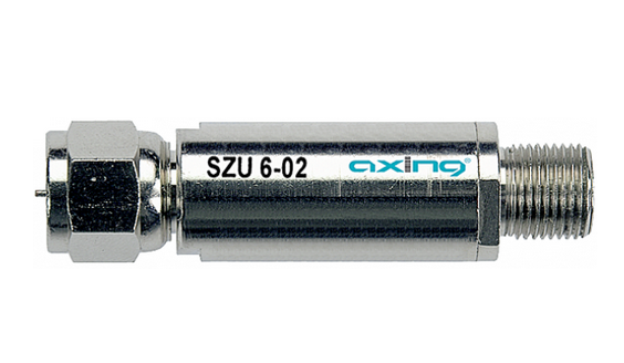 AXING SZU 6-02 - Spanningsbeschermer - Zwart