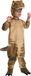 Rubies T-REX Preschool kostuum voor 18-24 maanden baby jumpsuit met staart en hoofddeksel officieel universeel voor Kerstmis, carnaval, Halloween