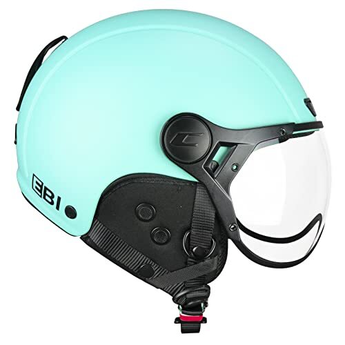 CGM EBI skihelm uniseks, volwassenen, lichtblauw, mat, XXL (61 cm)