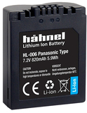 Hähnel HL-006 Camera Battery - 820mAh - Li-Ion - Panasonic Compatible