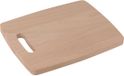 Fackelmann eetplank, keukenplank van gestoomd beukenhout, ontbijtplank met sapgoot (kleur: bruin), aantal: 1 stuk, overig