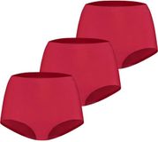 Ten Cate 3-Pack Secrets Maxi slip naadloos - Rood / XXL