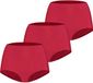 Ten Cate 3-Pack Secrets Maxi slip naadloos - Rood / XXL