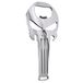RVS Flesopener - 'Skull' (Zilver)