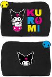 Pyramid Kuromi (Punk Rocking Out) Trousse en peluche