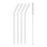 ZWILLING Sorrento Boroborosilicaatglas Rietjes, 4 stuks, Transparant