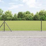 Grillage décoratif avec base en béton pour jardin et animaux