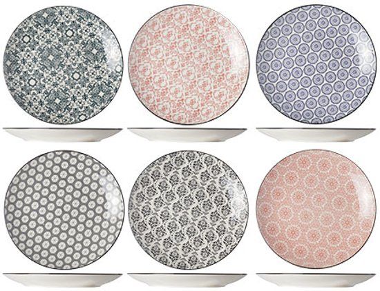 Cosy&Trendy Delirio Dinerbord - Ø 23,5 cm - 6 Stuks