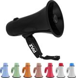 Pyle Megafoon Luidspreker - 20 Watt PA Bullhorn- Draagbare Luidspreker met Sirene en Verstelbaar Volume