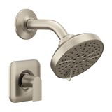 Moen T2472EPBN Genta Posi-Temp drukverdelende Eco-Performance moderne douche alleen trim zonder ventiel, geborsteld nikkel
