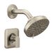 Moen T2472EPBN Genta Posi-Temp drukverdelende Eco-Performance moderne douche alleen trim zonder ventiel, geborsteld nikkel