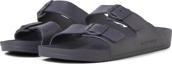 JACK&JONES JFWCROXTON MOULDED SANDAL NOOS Heren Sandalen - Maat 44 - Anthracite