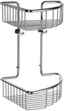 Smedbo Douchekorf Sideline - Dubbel - 20,7x20,7 cm - Chroom