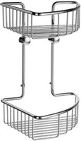 Smedbo Douchekorf Sideline - Dubbel - 20,7x20,7 cm - Chroom