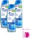 Head & Shoulders 3 x Anti-roos Shampoo Pure Intense Hoofdhuid Detox 250 ml