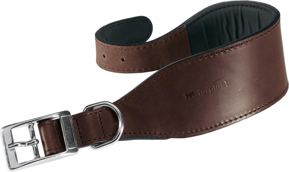 Ferplast Whippet Halsband Bruin - Hondenhalsband - 26-32x1.5 cm