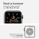 Selencia Slim Steel Jubilee Inspired schakelbandje voor de Apple Watch | 38/40/41/42 mm - Starlight