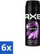 Axe 6 x Déodorant Bodyspray Excite Crisp Coconut & Black Pepper 150 ml