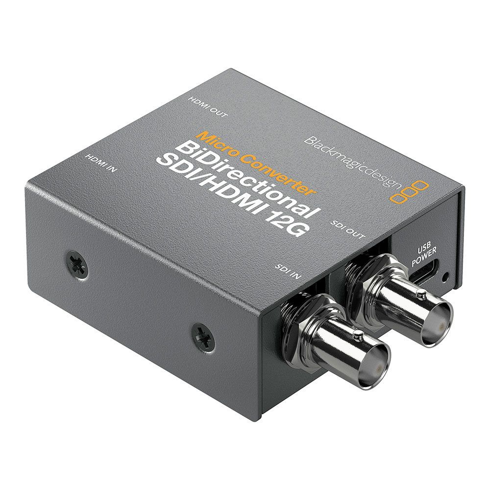 Blackmagic Micro-Convertor BiDirectional SDI/HDMI 12G met Voeding
